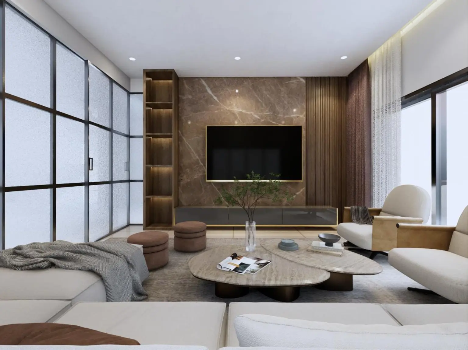 STEADWIN interior concept reference: study & storage
