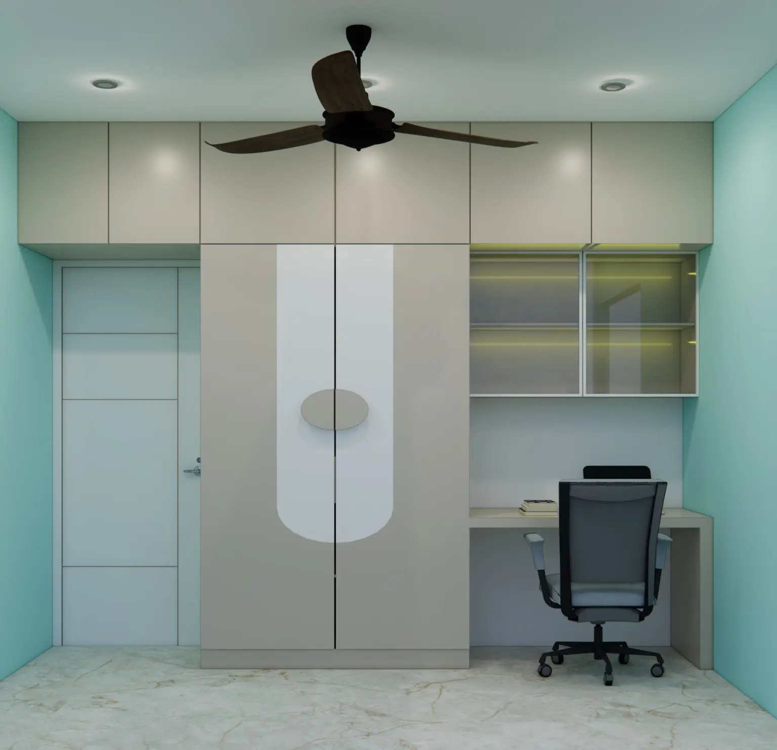 STEADWIN interior concept reference: study & storage