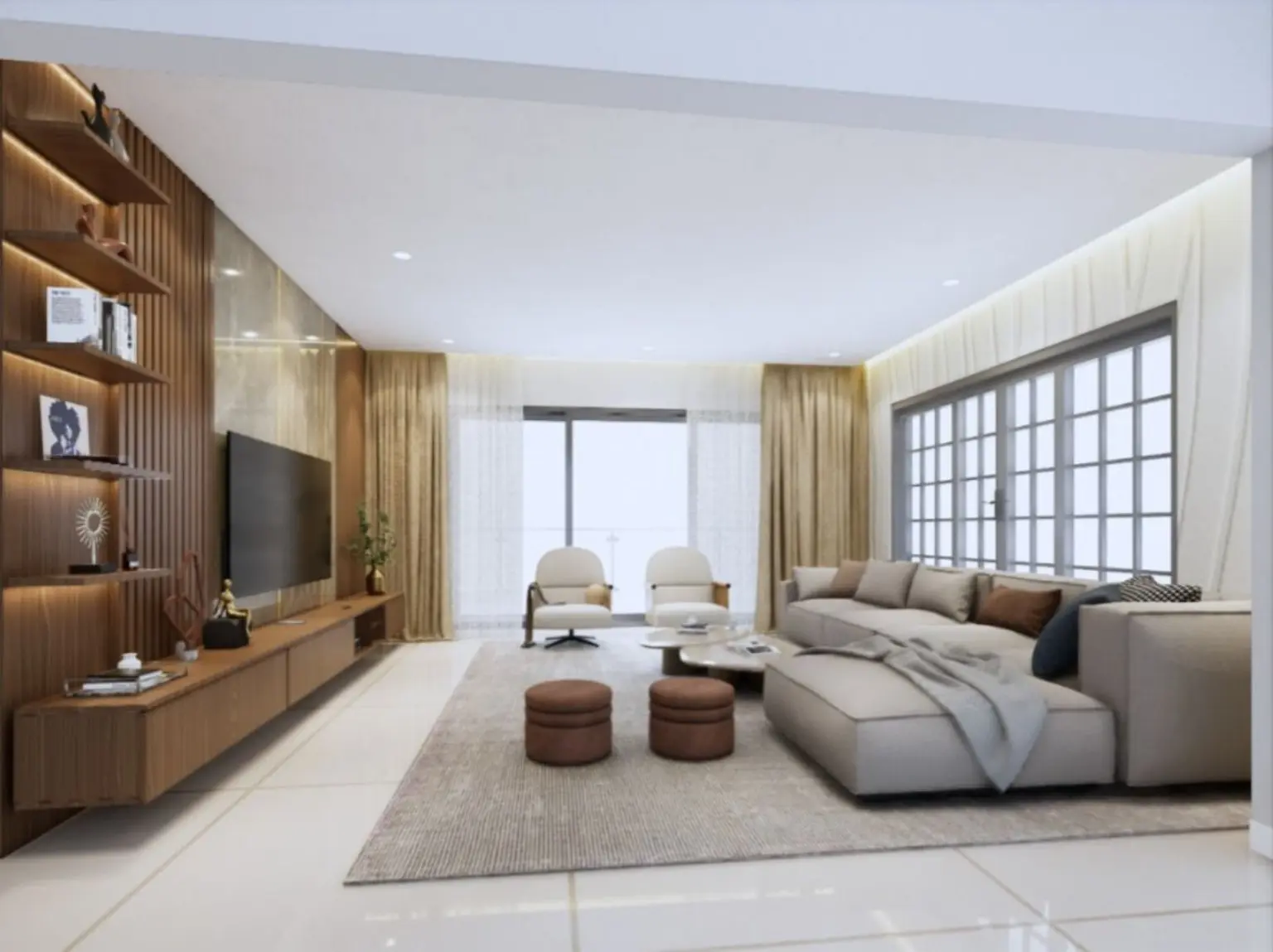 Contemporary kitchen execution concept